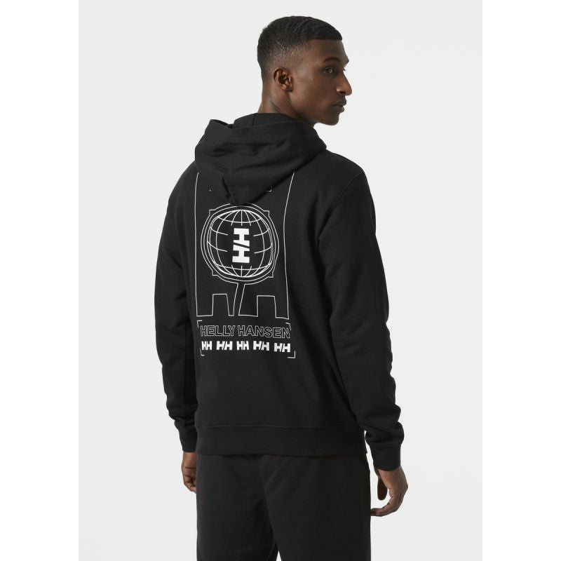 Helly Hansen Core Graphic Sweat Hoodie M 53924 993 Clothing/Outdoor/Helly Hansen Your Sports Performance