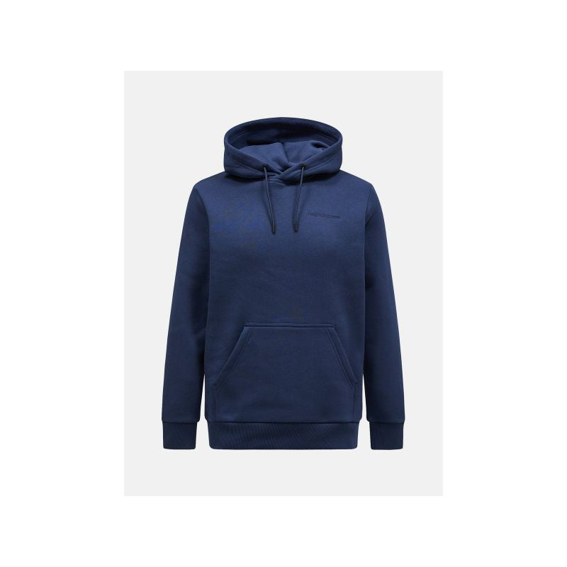 Men's PEAK PERFORMANCE Original Small Logo Hood Men Hoodie, navy blue