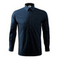 Men's Style LS Shirt (Navy Blue) In preparation Your Sports Performance