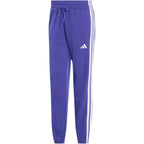 Women's adidas Essentials 3-Stripes French Terry Cuffed Pants Purple KF8340
