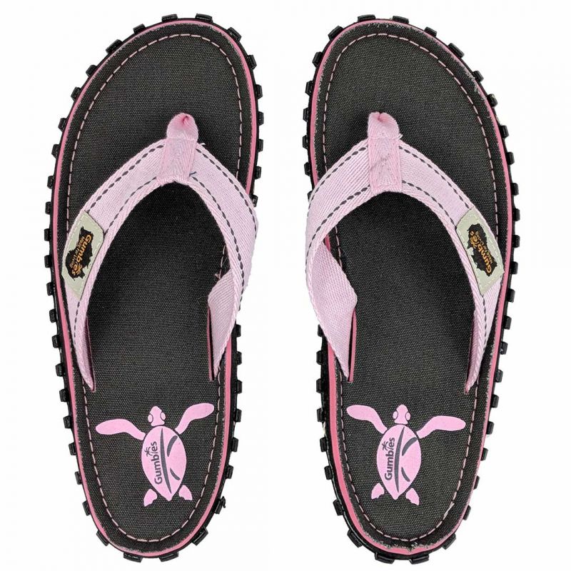 Gumbies Islander Canvas Flip-Flops W G-IS-WN-GRTU