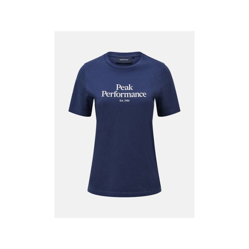 Peak Performance W Original Tee Blue In preparation Your Sports Performance