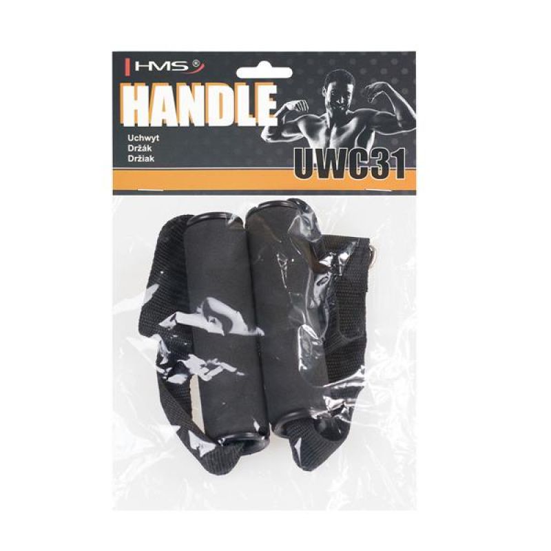 2 pcs handles HMS UWC31 17-62-181 Accessories/Training equipment/Gumy do treningu siłowego Your Sports Performance
