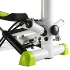 Inclined stepper with column and HMS S8004 cables