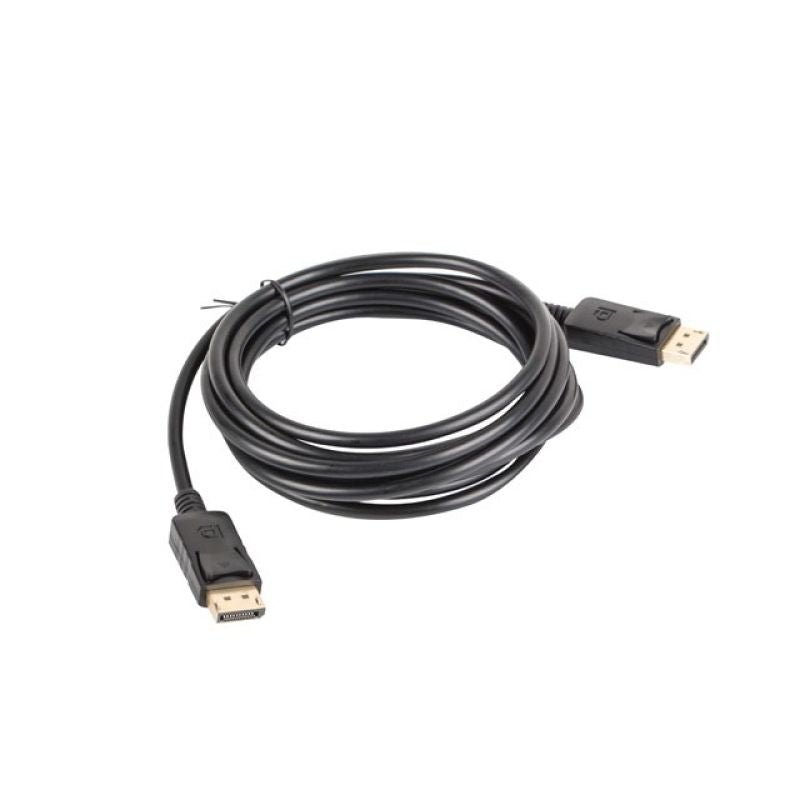 Lanberg CA-DPDP-10CC-0030-BK cable (DisplayPort M - DisplayPort M; 3m; black) Kable i adaptery/Kable DisplayPort Your Sports Performance