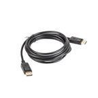 Lanberg CA-DPDP-10CC-0030-BK cable (DisplayPort M - DisplayPort M; 3m; black) Kable i adaptery/Kable DisplayPort Your Sports Performance
