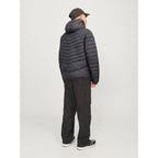 Jack&amp;Jones Jjestate Packable Puffer Hood Noos M 12256983ASPHALT Clothing/Outdoor/Jack & Jones Your Sports Performance