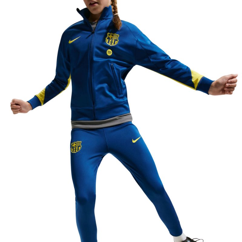 Nike FC Barcelona Strike Kids' Tracksuit Dark Blue FZ1414 431