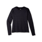 Men's Luxe Long Sleeve Running T-shirt, Black Import z Brooks/Brooks/Koszulki Your Sports Performance