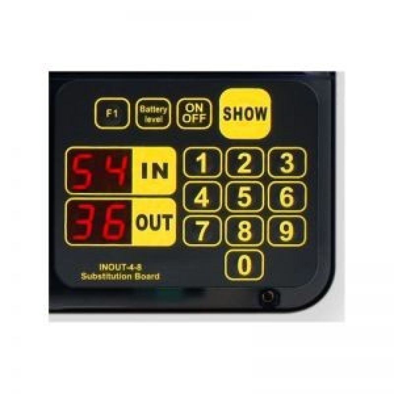 Electronic player change board - single sided Accessories/Sports facilities equipment Your Sports Performance