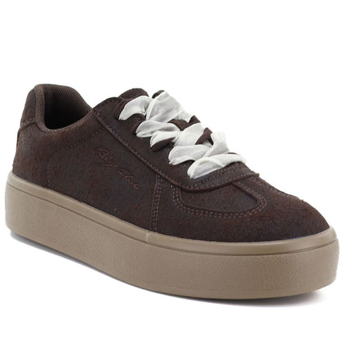 Women's brown platform shoes Big Star UU274004 Big Star