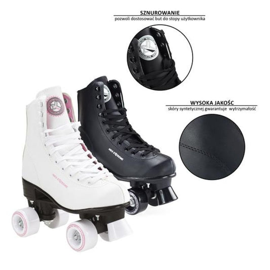 Roller skates Nils Extreme NQ8400S Black size 40 Accessories/Skating/Wrotki Your Sports Performance