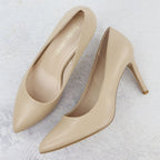 Beige high heel pumps Sergio Leone 1339 To be categorized Your Sports Performance