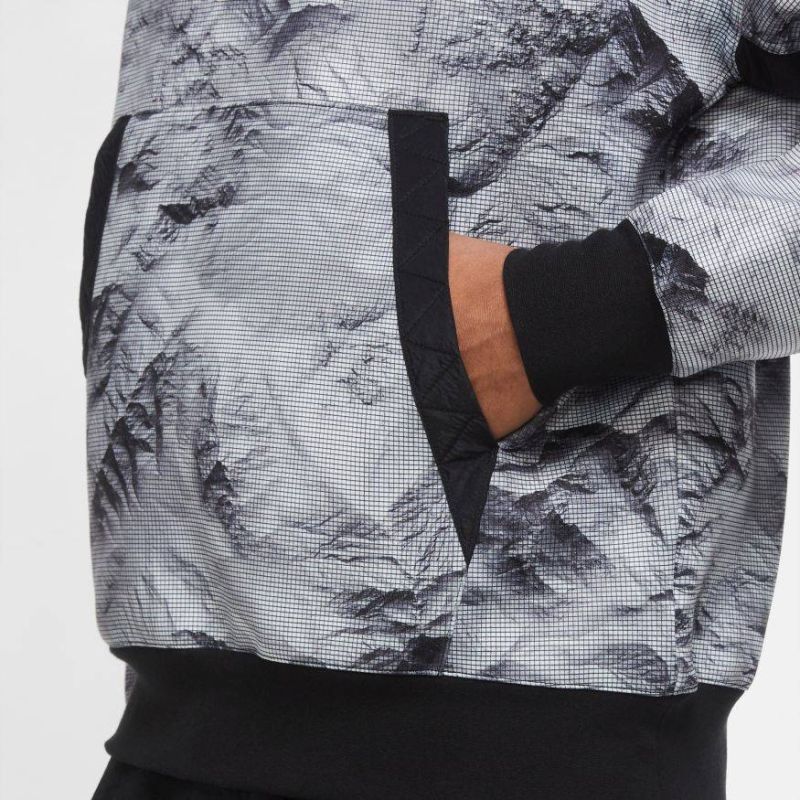 Air Jordan 23 Engineered Printed Hoodie Gray - CU9148-100 Odzież/Odzież na co dzień Your Sports Performance