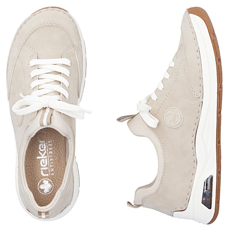 Rieker 44562-62 comfortable beige women's shoes To be categorized Your Sports Performance