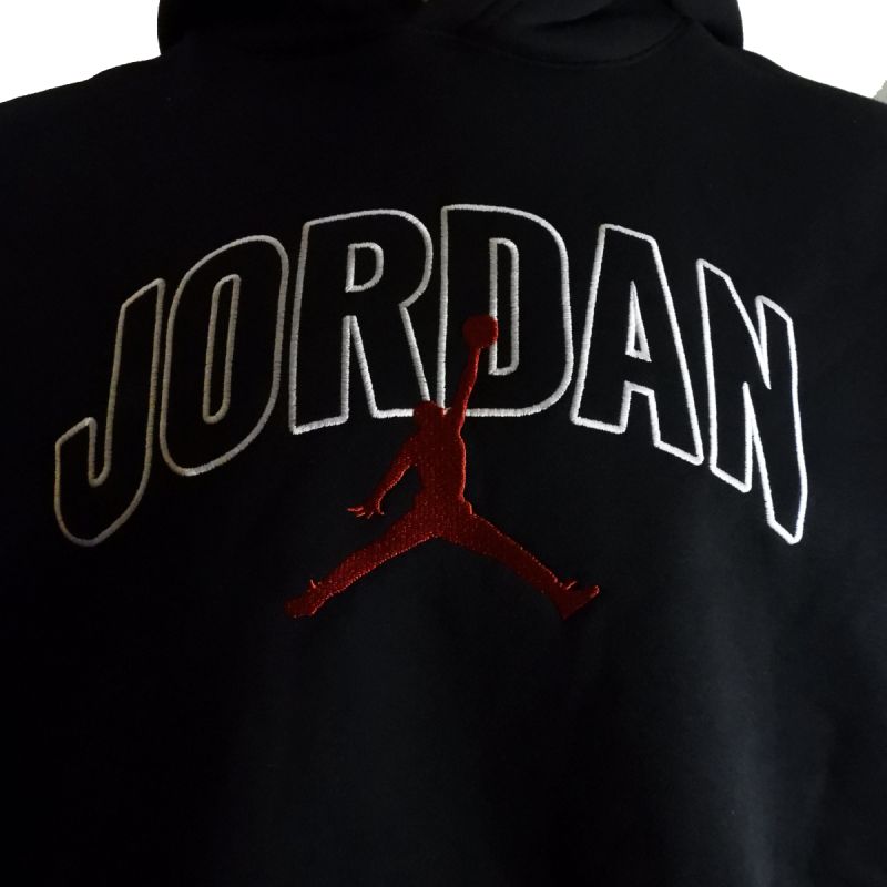 Air Jordan Brooklyn Fleece Men's Hoodie Black - IB7241-010 AIR Jordan