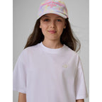 Girls' loose plain T-shirt 4F 4FJRSS26TTSHF3984-11S