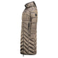Geographical Norway Blanche Long Taupe DB Lady 0116 Taupe Women's Jacket (WZ5490F/GN-Taupe) Geographical Norway