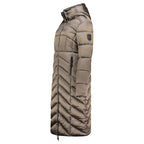 Geographical Norway Blanche Long Taupe DB Lady 0116 Taupe Women's Jacket (WZ5490F/GN-Taupe) Geographical Norway