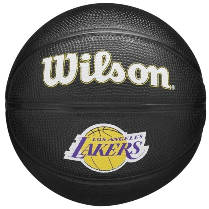 Ball Wilson Team Tribute Los Angeles Lakers Mini Ball Jr. WZ4017601XB Accessories/Balls/Basketball Your Sports Performance