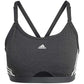 adidas Aeroreact Training Light-Support 3-Stripes Bra W HC7870 sports bra Clothing/Running Adidas