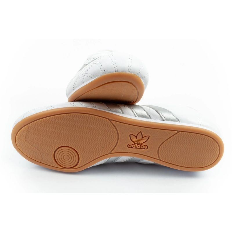 Adidas women's sports shoes Taekwondo Lace white fashionable leather adidas