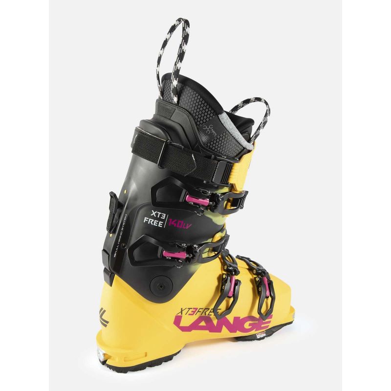 LANGE XT3 FREE 140 PRO MODEL LV GW Mustand Yellow Ski Boots Lange