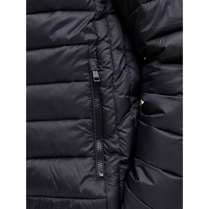 Jack&Jones men's down jacket JJEBRADLEY LIGHT BODYWARMER COLLAR NOO 12280970 BLACK In preparation Your Sports Performance