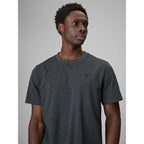 Men's regular plain T-shirt 4F 4FRMM00TTSHM4192-23M