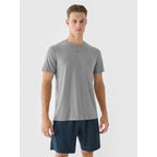 Men's quick-drying regular training T-shirt 4F 4FWAW24TFTSM1003-25M 4f