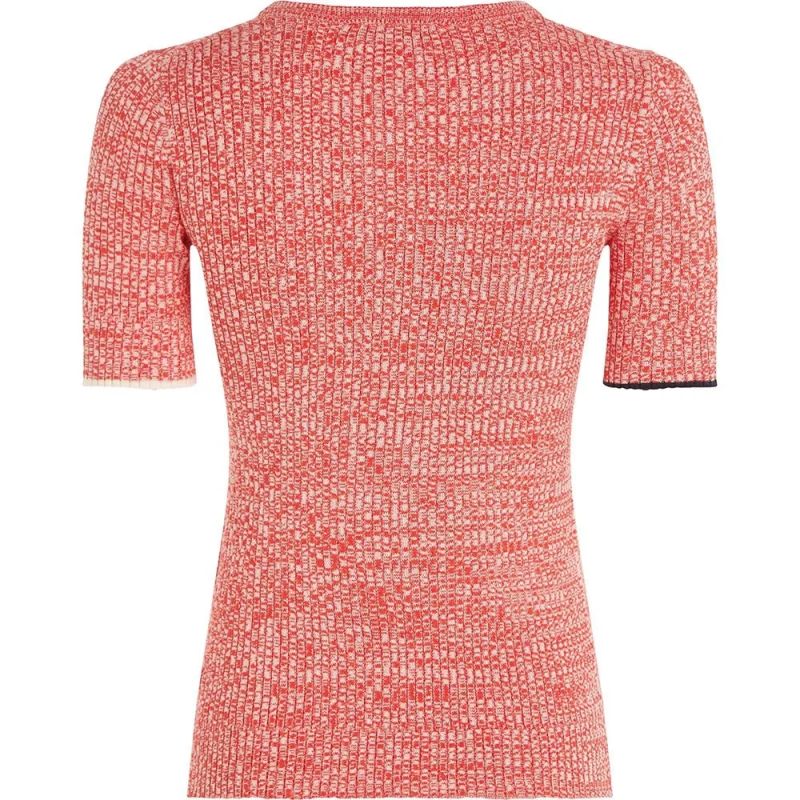 TOMMY HILFIGER WOMEN'S SHORT-SLEEVE SWEATER To be categorized Your Sports Performance