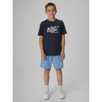 Boys' regular-fit graphic T-shirt 4F 4FJRAW26TTSHM4349-22S