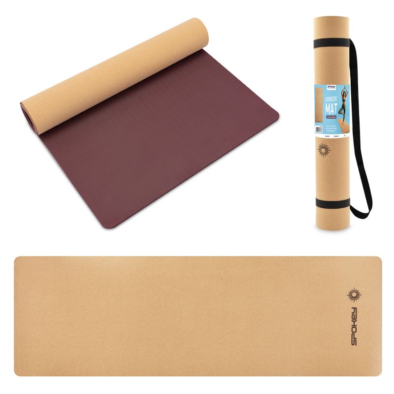 Spokey Savasana SPK-943065 cork mat Accessories/Training equipment Your Sports Performance