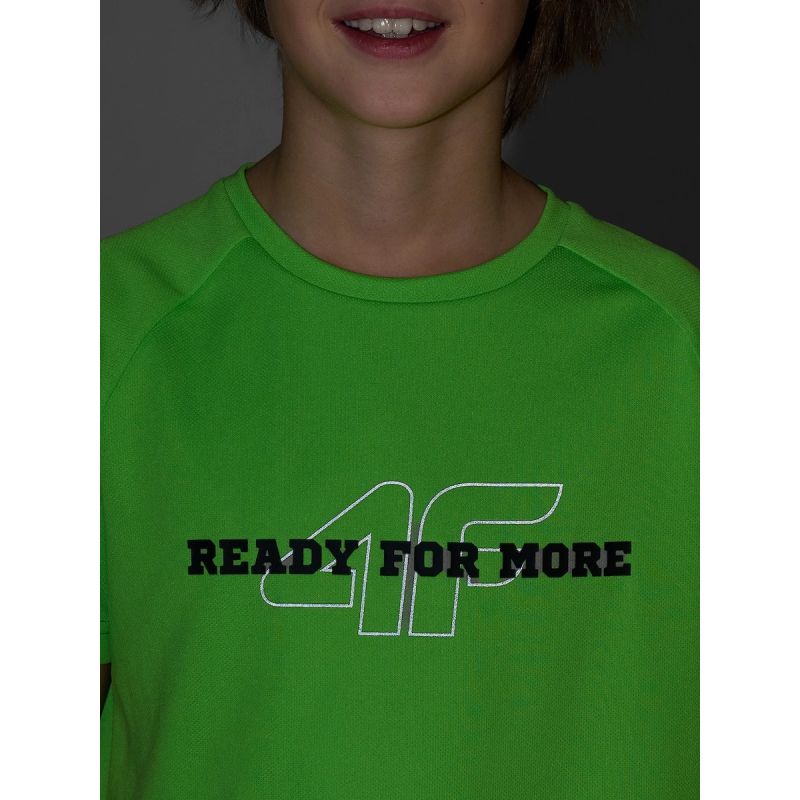 Boy's quick-drying sports T-shirt 4F 4FJRSS26TFTSM2391-45S 4f