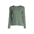 CASALL Essential Mesh Detail Long Sleeve dusty green T-shirt Import z PMSport Your Sports Performance