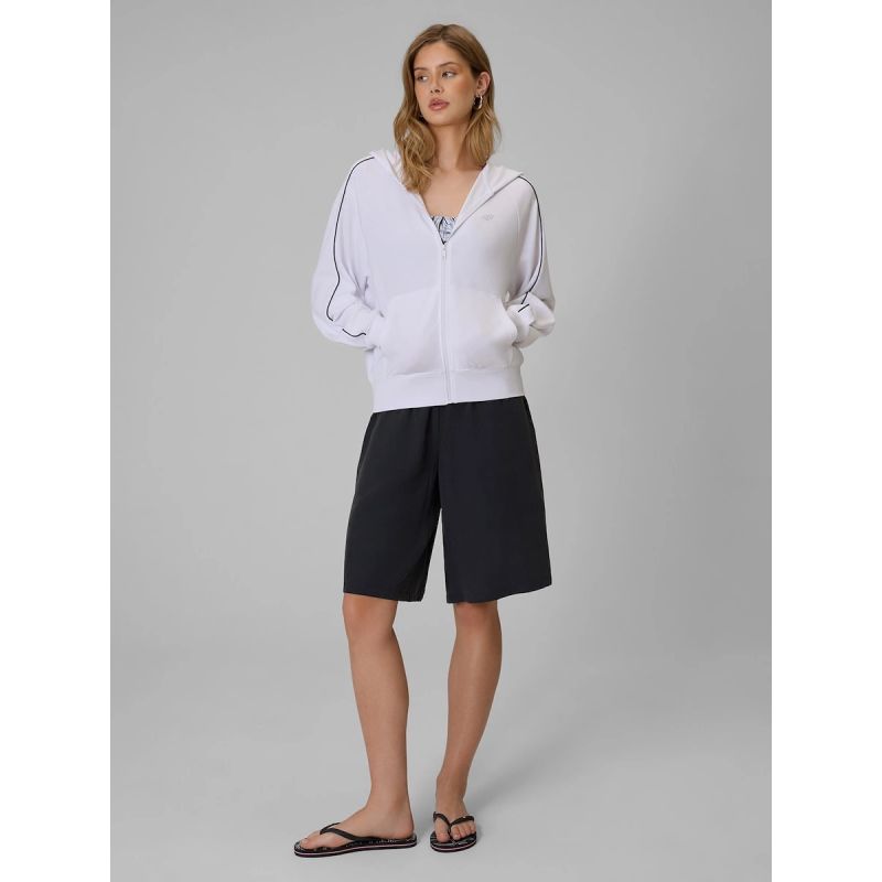 Women's regular hooded sweatshirt 4F 4FRSS26TSWSF2990-10S