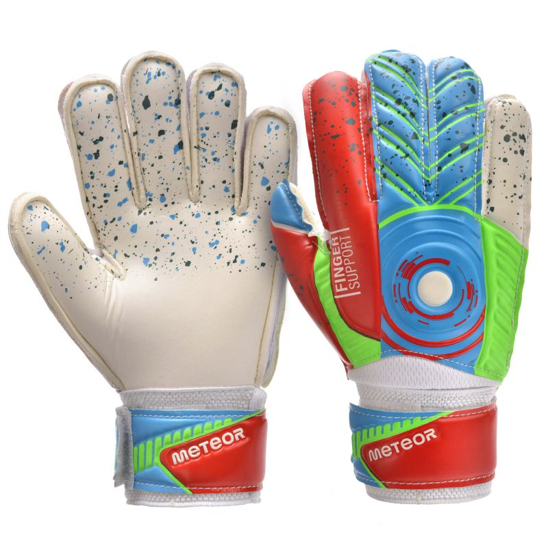 Meteor Defence 9 white goalkeeper gloves