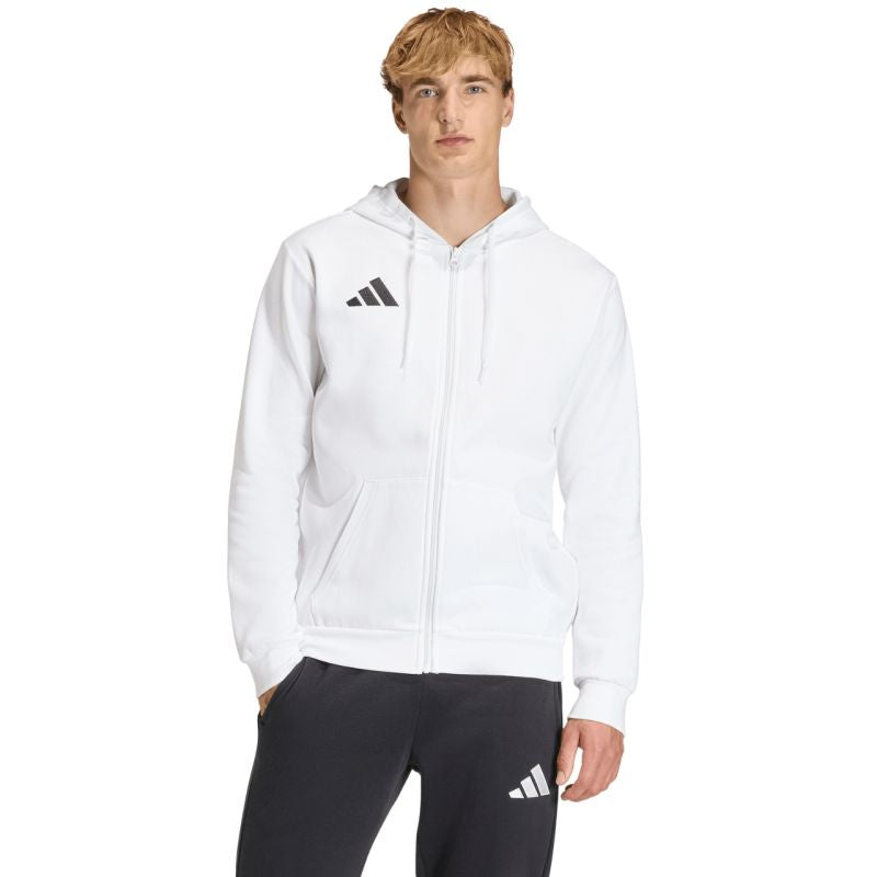 Men's adidas Entrada 26 FZ Hoody white KF5943 To be categorized Your Sports Performance