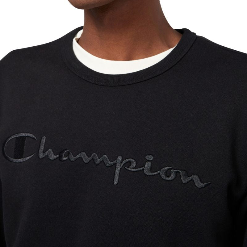Champion Crewneck Sweatshirt Men's Black 220272 KK001 Champion