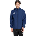 Men's adidas Entrada 26 All Weather Jacket Navy Blue JZ9102 To be categorized Your Sports Performance