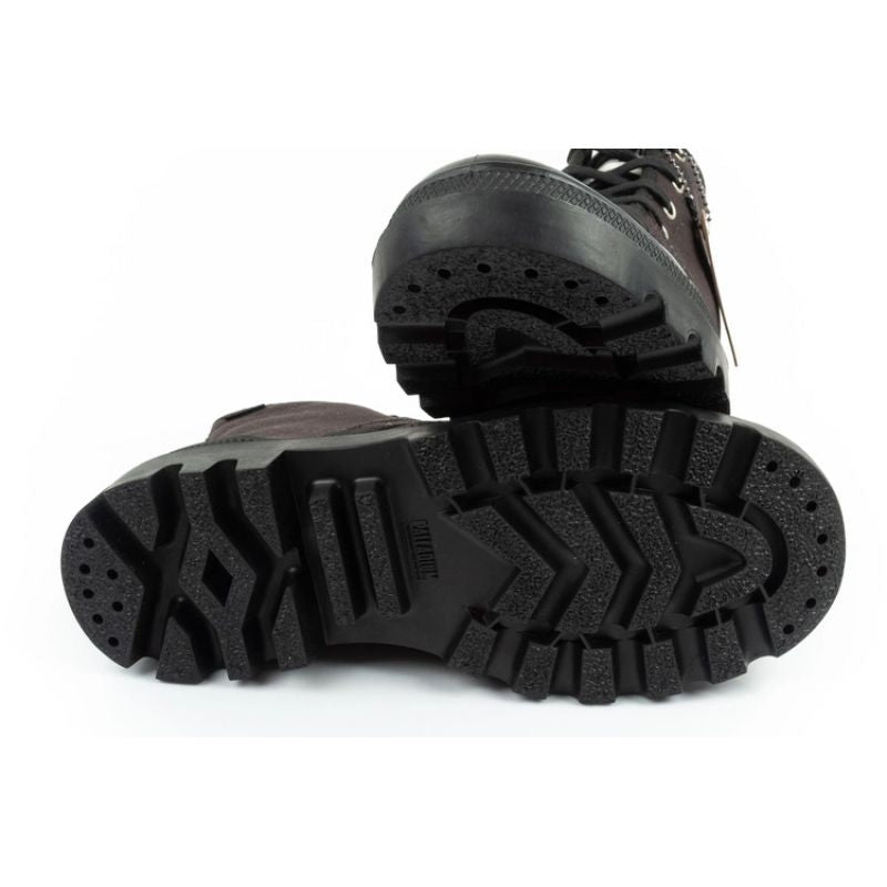 Women's sports shoes, ankle boots, Palladium Pallabrousse, black In preparation Your Sports Performance