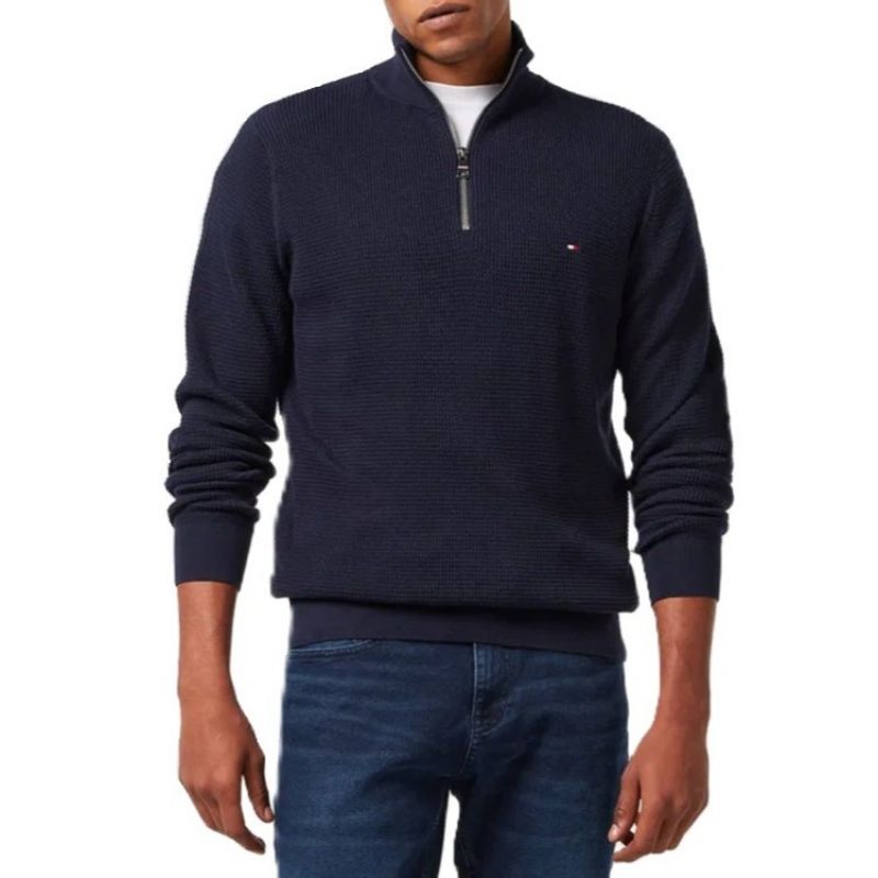 TOMMY HILFIGER MEN'S SWEATER REFINED STRUCTURE In preparation Your Sports Performance