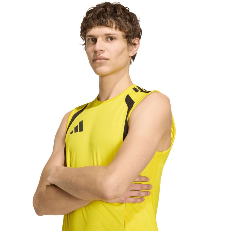Men's adidas Tiro 26 Competition Sleeveless Jersey Yellow KA7615