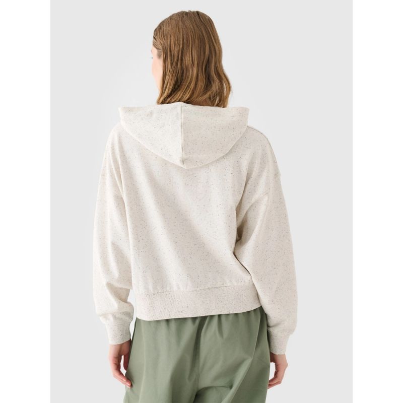 Women's sweatshirt with hood, open, 4F 4FRAW24TSWSF1819-12S 4f