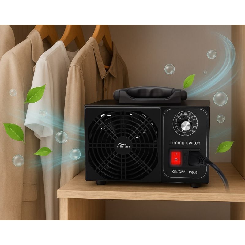 MEDIA-TECH OZONE GENERATOR FOR DISINFECTION AND AIR PURIFICATION OZONE GENERATOR MT6540 AGD - Produkty/Oczyszczacze powietrza Your Sports Performance