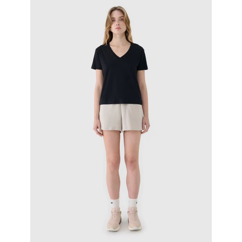 Women's oversize T-shirt with modal 4F 4FWSS25TTSHF1992-20S *Kategoria tymczasowa Your Sports Performance