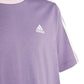 adidas Essentials 3-Stripes Cotton Loose Fit Boyfriend Tee Jr IL3276 Clothing/Lifestyle/T-shirts Adidas
