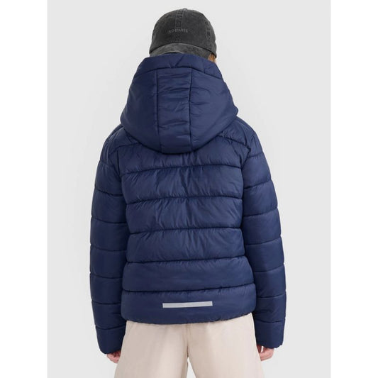 Children's down jacket with synthetic filling, unisex, 4F 4FJRAW25TDJAU0804-31S 4f