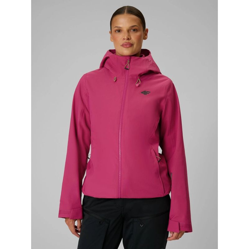 Women's trekking jacket 3 in 1 membrane 10000 4F 4FRAW26TTJAF1368-54S