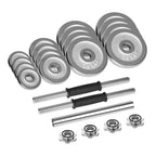 REBEL ACTIVE ADJUSTABLE CHROME DUMBBELLS IN CASE WITH BAR, SET 30 KG To be categorized Your Sports Performance